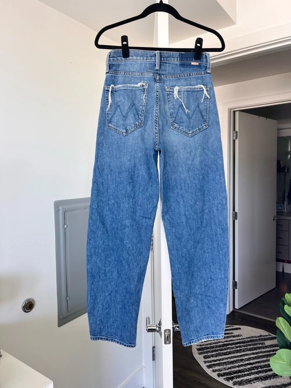 MOTHER The Curbside Ankle Jean Cowboys Don't Cry- Size 26 - Picture 6 of 14